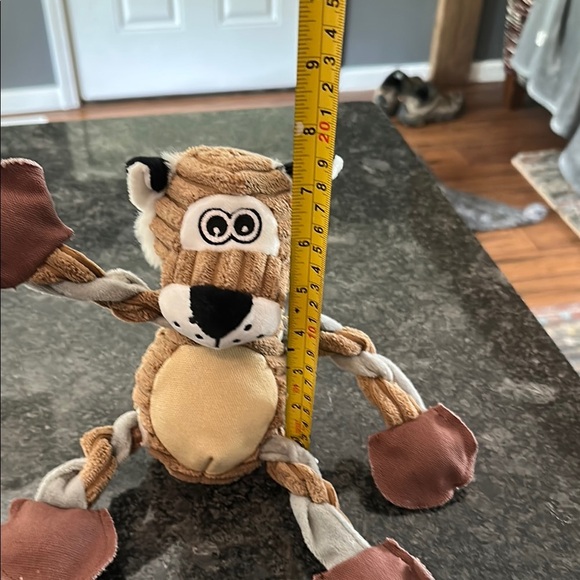 Plush Dog Toy Tiger with Rope Limbs Tug & Move Limbs 8” Dog Toy NWT - Picture 4 of 10